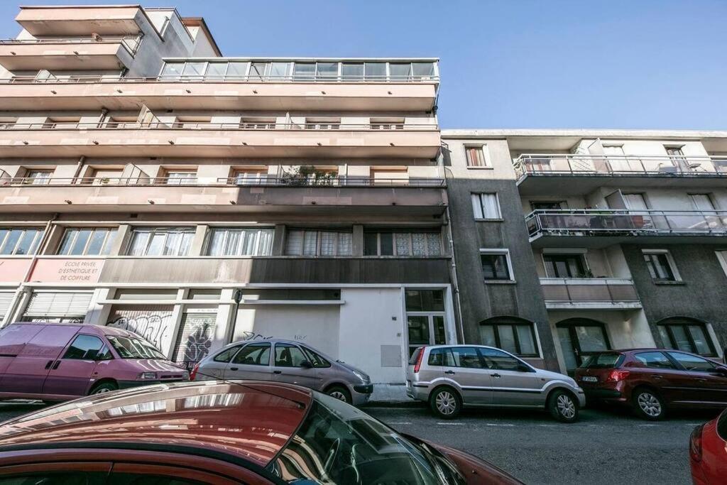 600M Gare Et 400M Gem: Lit Double, Wifi Fibre Apartment Grenoble Exterior photo